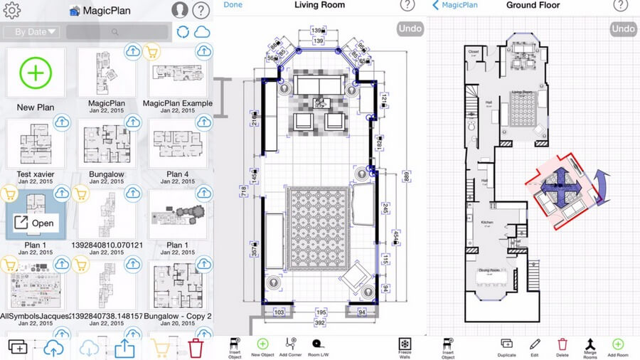 приложение для проектирования дома и квартиры