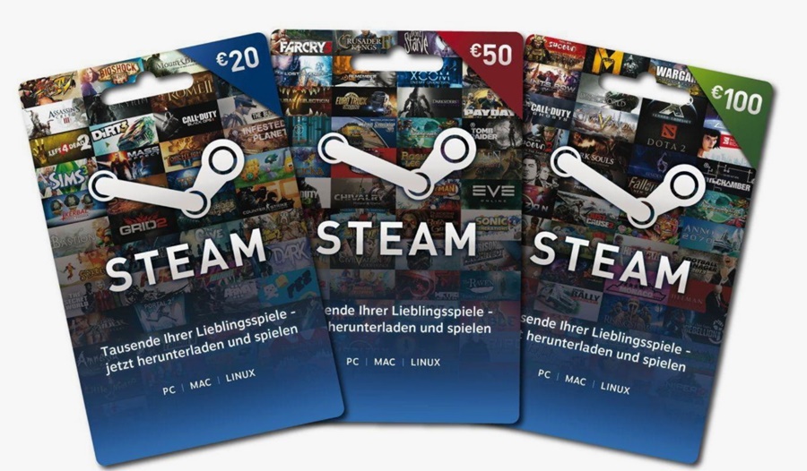 Подарочные карты Steam донаты